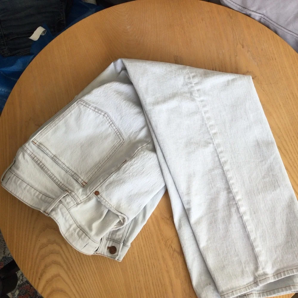 MADEWELL The Perfect Vintage Wide Leg Cropped Jean Size 27 - Picture 7 of 11